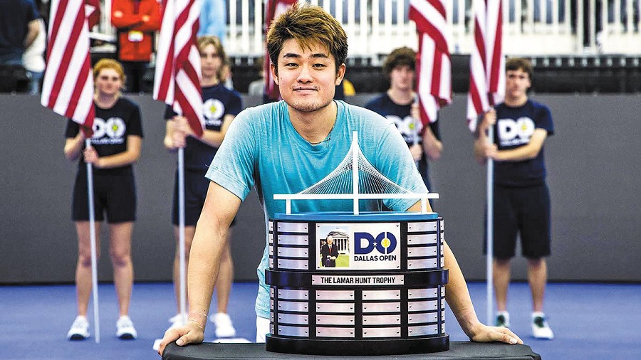 Hangzhou's Wu Yibing grabs ATP Tour singles titles on his debut_The