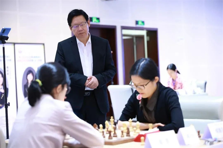 Technical delegate from Asian Chess Federation, thinks highly of Hangzhou Qi-Yuan  (Zhili) Chess Hall 