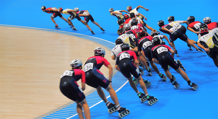China Roller Springt An Und Geht Wieder Aus 2023 Chinese Roller Sports Series kick off at Qiantang Roller Sports