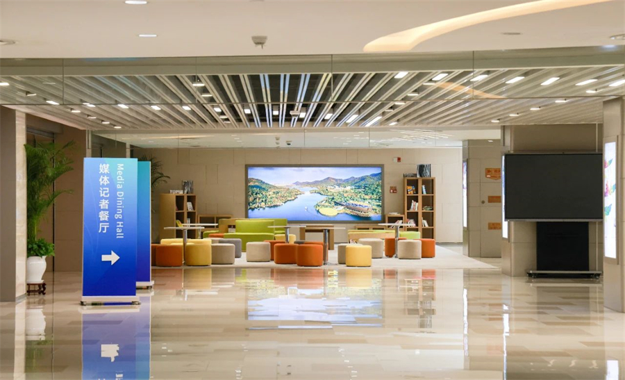 Dining hall of MMC at Hangzhou International Expo Center makes its ...
