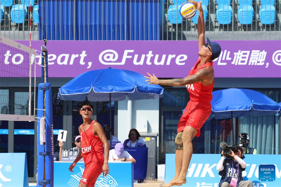 19th Asian Games: beach volleyball preliminary matches_The 19th Asian ...