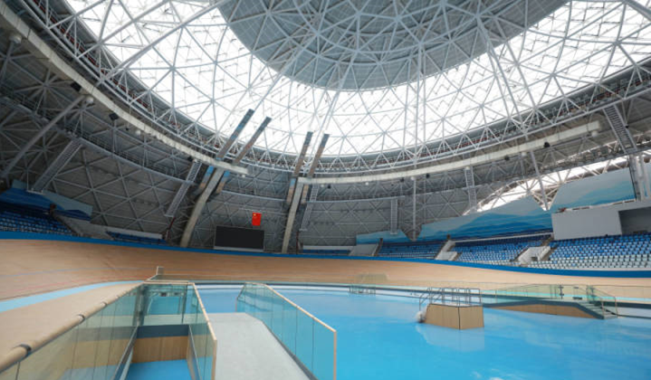 探访杭州亚运会淳安场地自行车馆