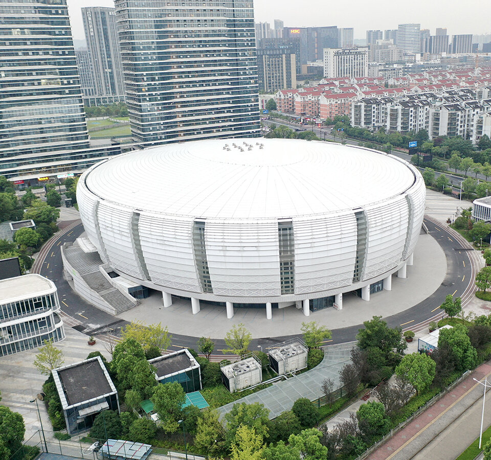The Venue: Binjiang Gymnasium The Venue: Binjiang Gymnasium