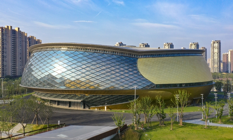 Gongshu Canal Sports Park Gymnasium