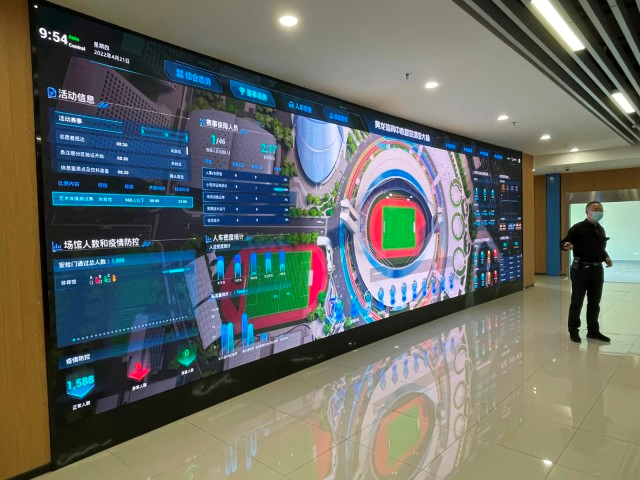 子弹时间智慧脑黄龙体育中心藏着哪些黑科技