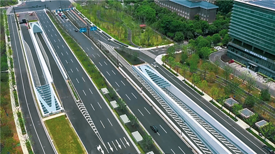 文一西路隧道彩虹快速路钱塘快速路杭州快速路网建设进入收获期