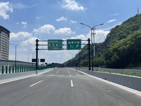 文一西路隧道彩虹快速路钱塘快速路杭州快速路网建设进入收获期